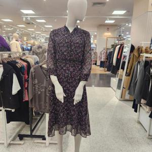 올리비아로렌 HC05 호피프린트 쉬폰 롱원피스 VOBOA3F7221