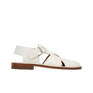 르메르 피셔맨 샌들 베지터블 탠 레더 화이트 FO0026-LL196-000