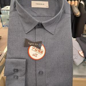 트레몰로 HC09 가을 인디고 드레스 셔츠 TL5F8211