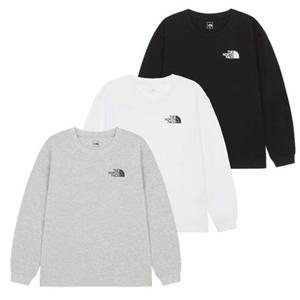 노스페이스 키즈 NT7TR50 에센셜 긴팔 라운드 티