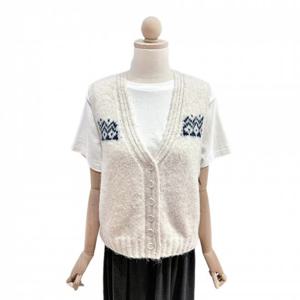 러브앤쇼  노르딕 퍼지 니트 조끼 (GCFJGCD08)