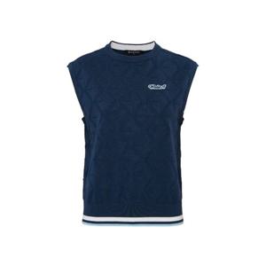 와이드앵글골프조끼 KQJ WWU25K53TB 여성 CO 전판 패턴 라운드 베스트 L (T.Blue)