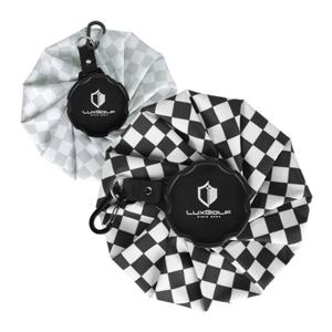 럭스골프 체커보드 방수 코팅 골프 전용 얼음주머니 LXACC009