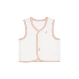 오가닉맘 클린면모달누빔조끼(출산돌선물) (MKZLVE01)