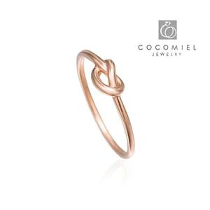 매듭 실버 EBS-R-132 Silver 실버반지 은반지 패션링 순은반지 925실버반지 실버링 은가락지 매듭반지 꼬임반지 핑크색반지 이니셜반지 얇은반지 열손가락반지 유니크반지