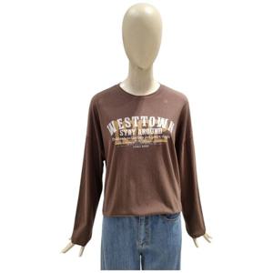 [페이지플린]라운드넥 웨스트 긴팔 티셔츠 F5CTS002