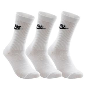 나이키 에브리데이 에센셜 크루 3PR 스포츠 장목 양말 헬스 러닝 테니스 백색 5025100