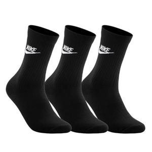 나이키 에브리데이 에센셜 크루 3PR 스포츠 장목 양말 헬스 러닝 테니스 검정 5025010