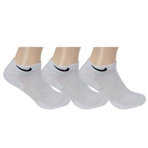나이키 에브리데이 쿠션 로우 3PR 스포츠 발목양말 헬스 러닝 테니스 백색 7670100