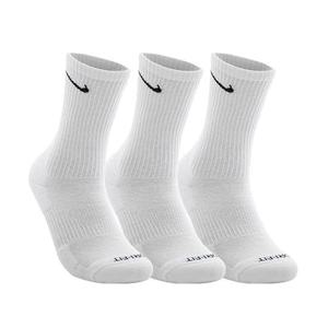 나이키 에브리데이 플러스 쿠션 크루 3PR 스포츠양말 백색 6888100