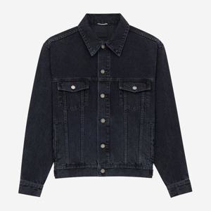 생로랑 루즈 데님 트러커 재킷 816791 Y31SA2029