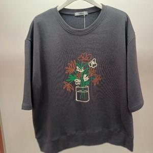 Destijl HC06 국내생산 팔뚝품편한 간절기 글로리 맨투맨 5부 라운드 면티 D2531ts17DG