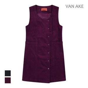 [반에이크]MARIO코듀로이 민소매 원피스_VB2YOPUD01Z