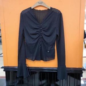 파파야 DP01 셔링 시슬루 셔츠 PNPRBL002C