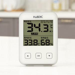 휴비딕 스마트 체감온도계 자동기록 온습도계 고온경보 HT-3 PRO