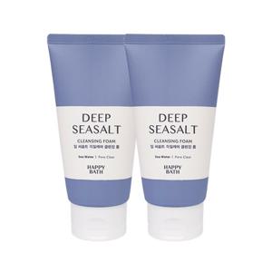 해피바스 퍼펙트딥 씨솔트 클렌징폼 150g x2