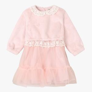 [치크(키즈)]퍼매칭 샤 원피스 CKOW24T3G