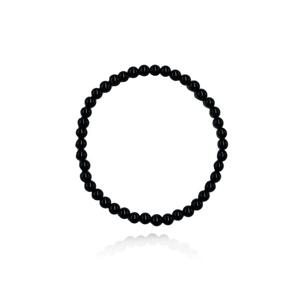 [티르리르]천연 오닉스 볼 팔찌 TBETE14029M