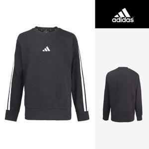 아디다스 3S 플리스 스웨트 긴팔티(JE6304)기모 맨투맨