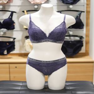 [보디가드] 풀커버리지 네이비 브라 햄팬티 셋트 BGWBZ307 BGWPZ308