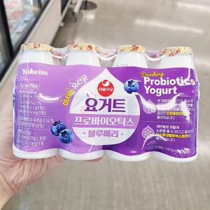 서울우유 요거트 프로바이오틱스 블루베리 150ml x 8개 a89780