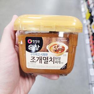 청정원 순창 조개멸치 된장찌개 양념 450g 402654