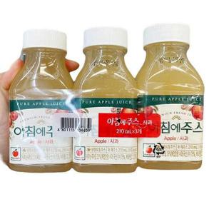 [아침에주스] 100_ 사과 (210mlX3개) a45230