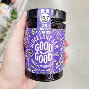굿굿 스위트잼 위드 스테비아 블루베리 330g 402639