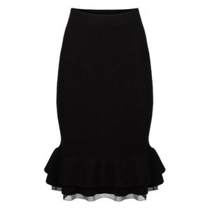 니나리찌 숏 스커트 25AMJU005ML0581 U9000 Black