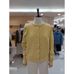 [오프리미츠]MARIO오프리미츠  라운드꽈배기니트가디건  B25KC2301