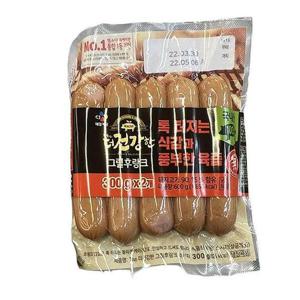 씨제이 더건강한그릴후랑크 300g x 2 x 2개 27804