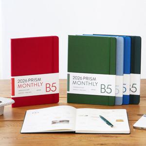 2026 프리즘 빅 B5 먼슬리 다이어리 날짜형 월간 업무용
