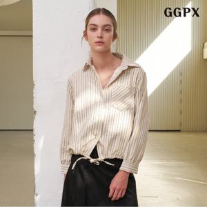 [GGPX]스트라이프 벌룬 셔츠 (GPCBA029D)