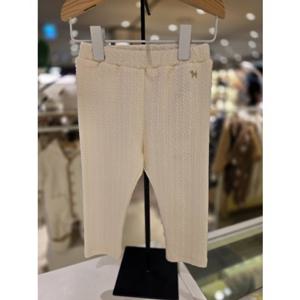 [블루독베이비] 25 FW(크림)케이블 클래식 레깅스(45A1441602)유아 백일 돌 선물 바지 공용 타이즈 (45A194