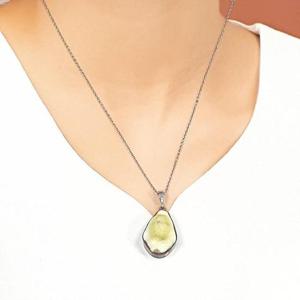 [블루케이] 실버925 자연조개 원석목걸이250509-11