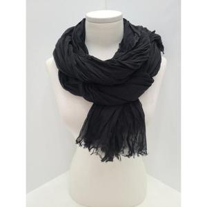 [이쁜] 무지 주름 스카프 머플러 1