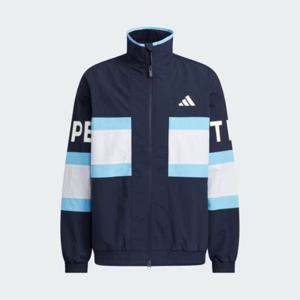 아디다스바람막이 BQJ JM2065 워딩 팩 루즈 핏 메쉬 라인드 우븐 재킷