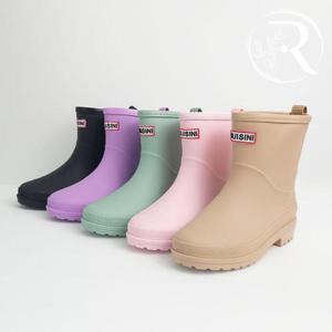 [디자이어로즈] 여성 컬러 레인부츠 패션장화 장마철