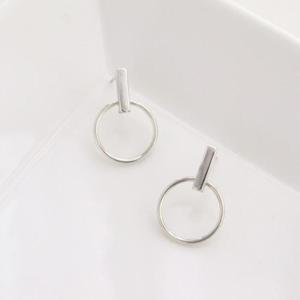 [이쁜] 실버925 동글 귀걸이