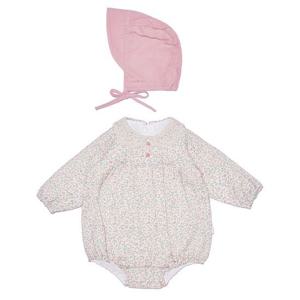 [밍크뮤]밍크뮤 이중지플라워 바디수트 모자세트_PH (33A1260405)