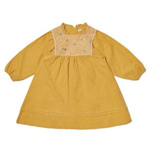 [밍크뮤]밍크뮤 플라워자수 원피스_YE (33A1540003)