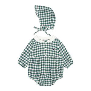 [블루독베이비]블루독베이비 멀티 체크 바디수트_GN (43C1360401)