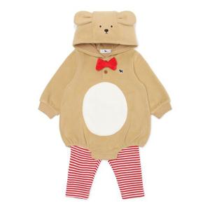 [블루독베이비]블루독베이비 리본도기 바디수트_BR (43C1360404)