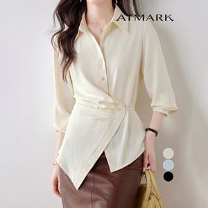 ATMARK (77까지)랩스트랩페미닌무드셔츠_AA56SH019G