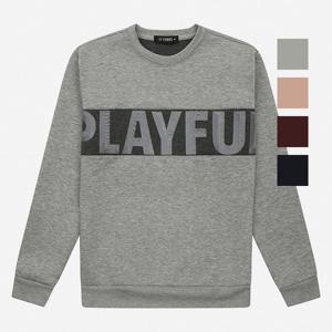 [뱅뱅] 공용 레터링 네오프랜 맨투맨 (NTI722)