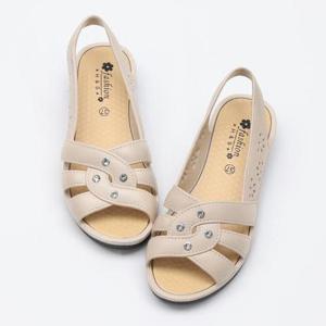 [디자이어로즈] 엄마샌들 여자 가죽 여름샌들