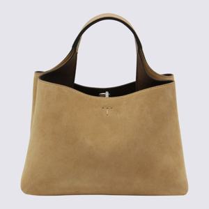 토즈 스웨이드 가죽 미니멀리스트 토트백 XBWAPAEL000 P3A4L20