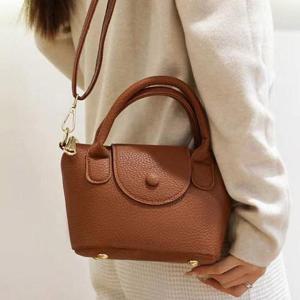 [잇백잇슈] 데일리가죽토트백 미니크로스백 인조가죽