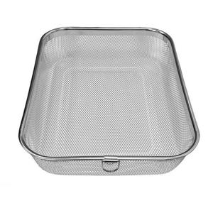 대흥 스텐망 고리 사각바구니 대형 망바구니 바구니채반 스텐철망 채반