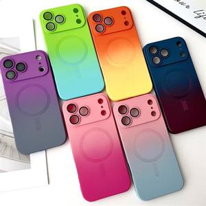 아이폰17 에어 프로 맥스 풀커버 투톤그라데이션 맥세이프케이스